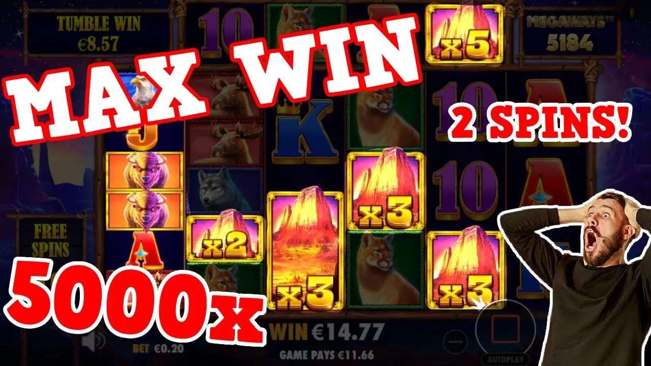Buffalo King Megaways: Epic 5000x Win (Pragmatic Play)