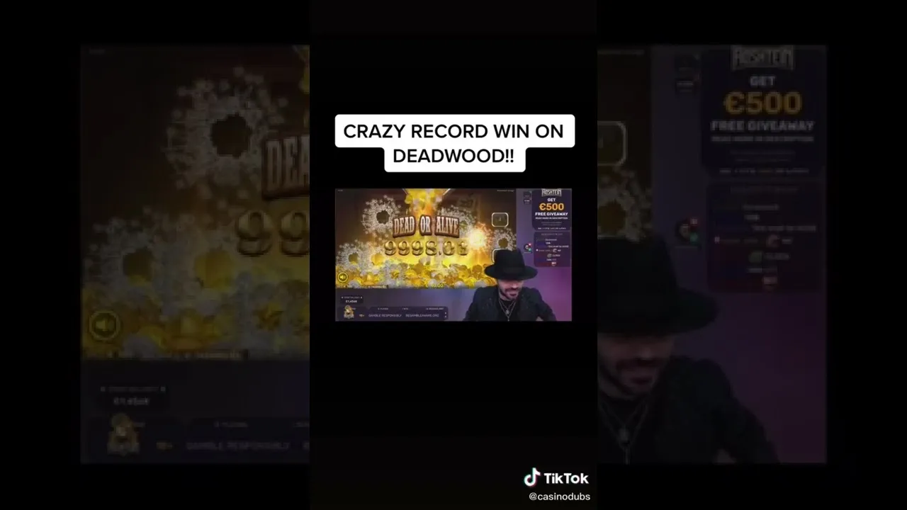 Deadwood: Unbelievable 29000x Record Win on Nolimit City!