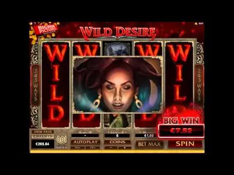 Wild Desire Bonus Win: Five Wild Reels Strike Big