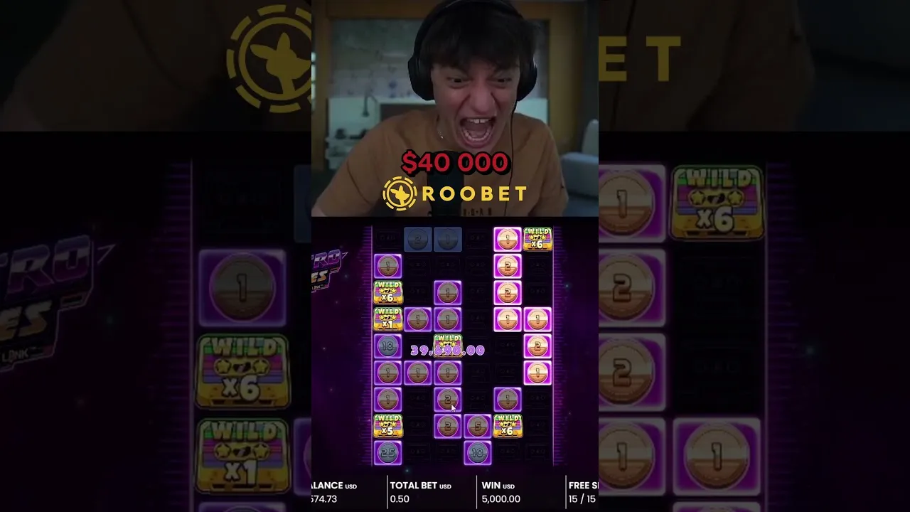 Retro Tapes: Huge 10,000x Win on Tape Feature! Must See!