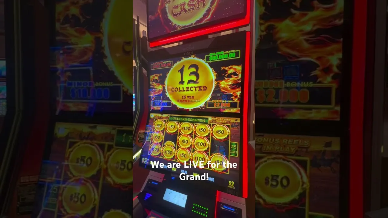 Grand Jackpot Win on Dragon Cash Slot by Aristocrat!