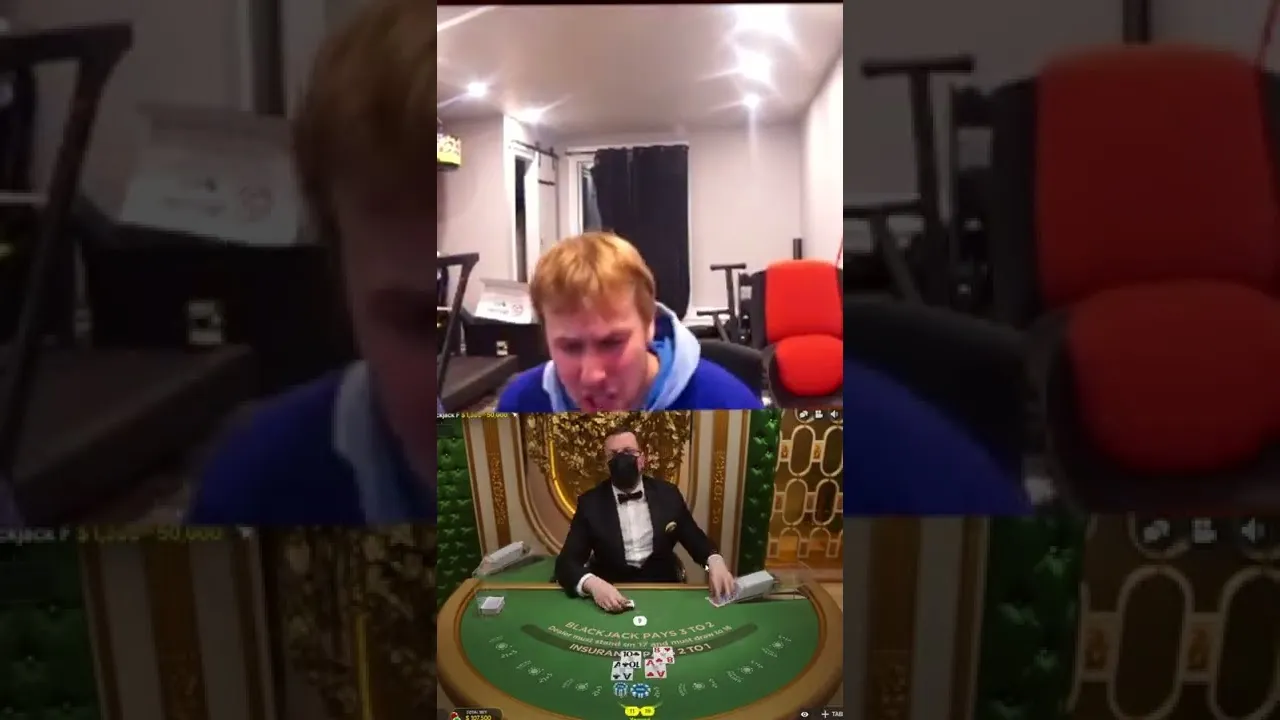 Blackjack Live: Amazing Comeback Win at the Casino!