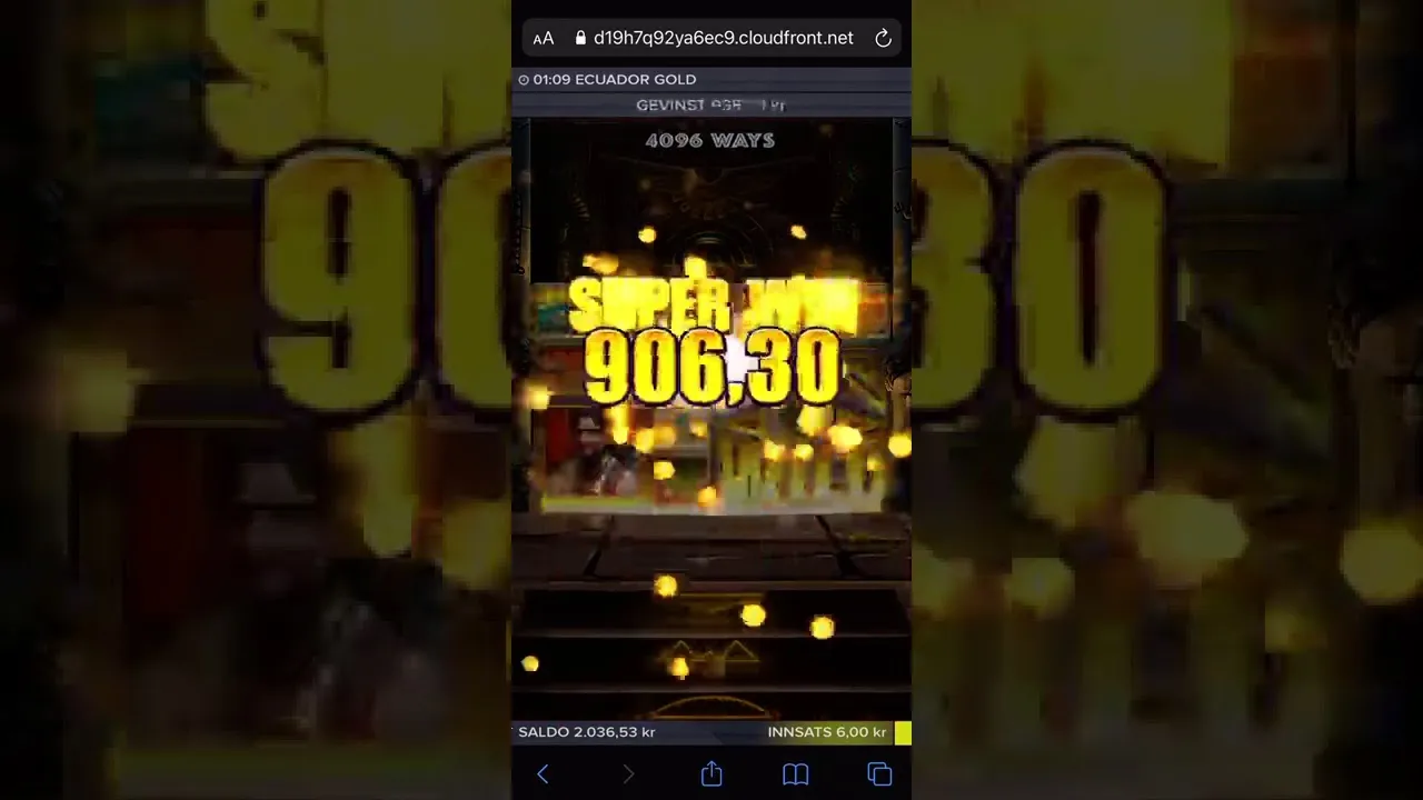 Ecuador Gold: Witness an EPIC WIN on ELK Studios Slot!