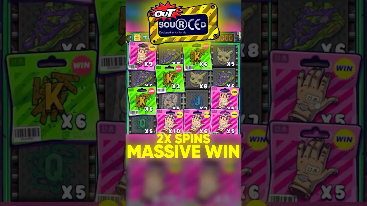 Outsourced Hacksaw Big Win on Roobet Casino