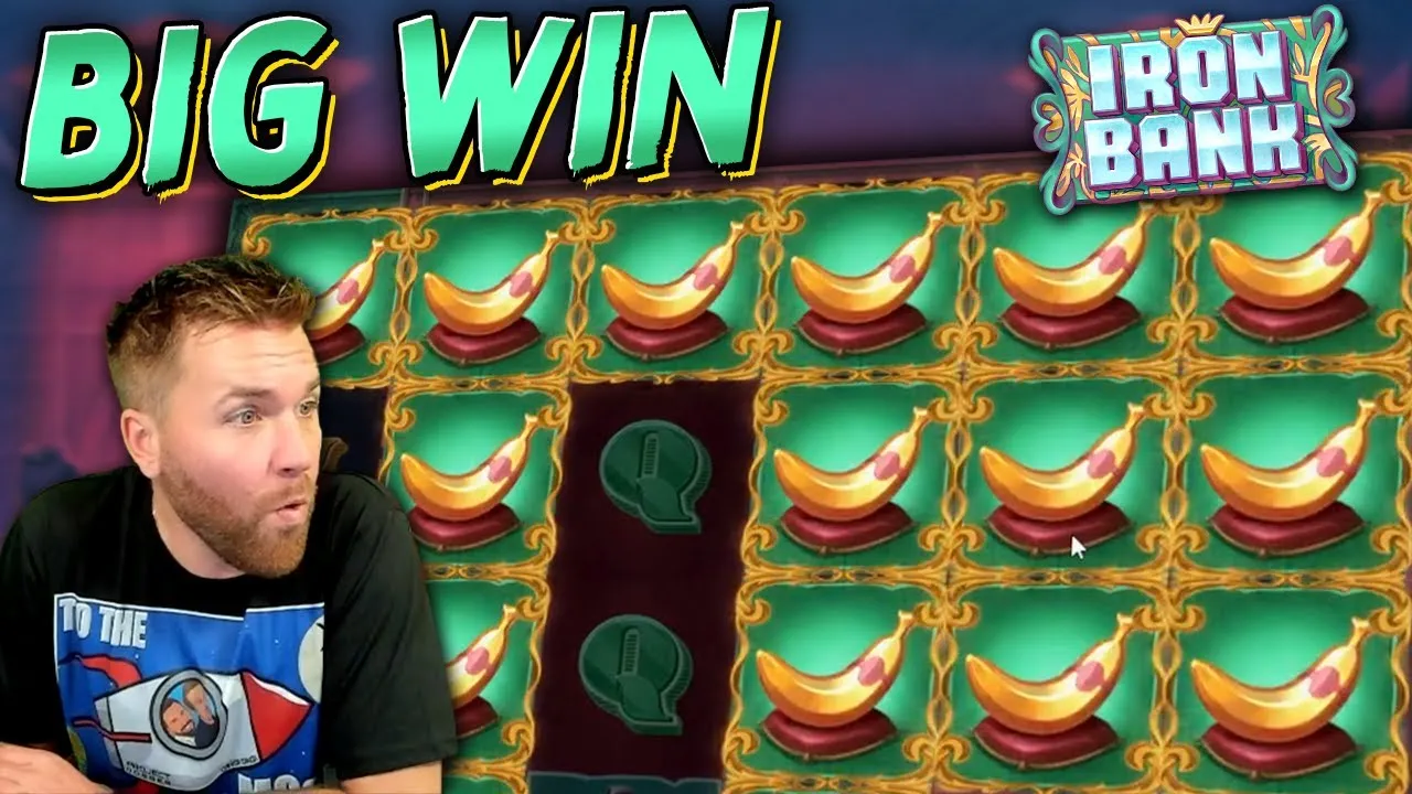 Iron Bank 969x Expanding Wilds Huge Win On Slot