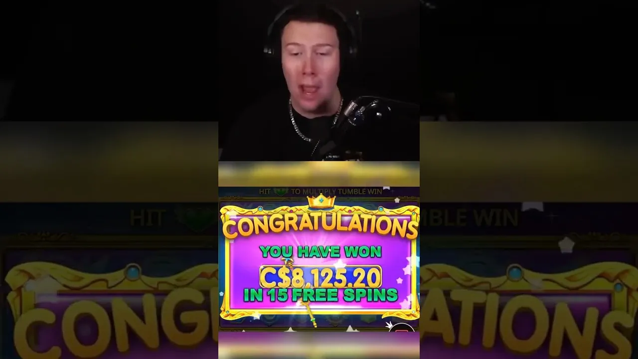 Starlight Princess: 406x Bonus Buy Win on Pragmatic Play!