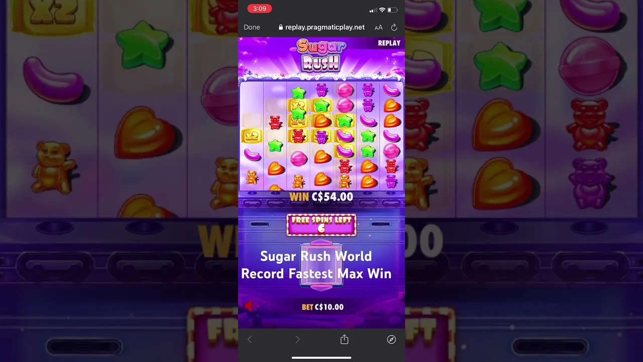 Sugar Rush: 11688x MAX WIN Video - Record Breaking!