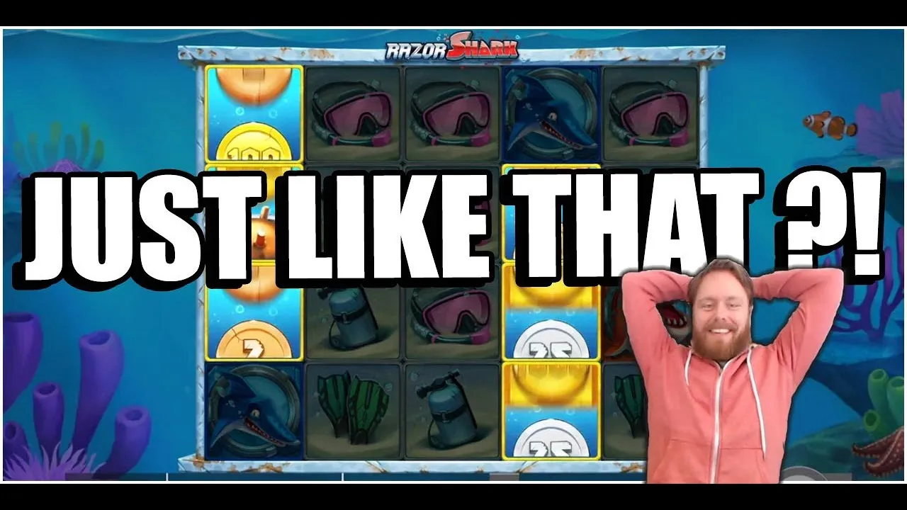 Razor Shark: 1004x Multiplier Bonus by Push Gaming!