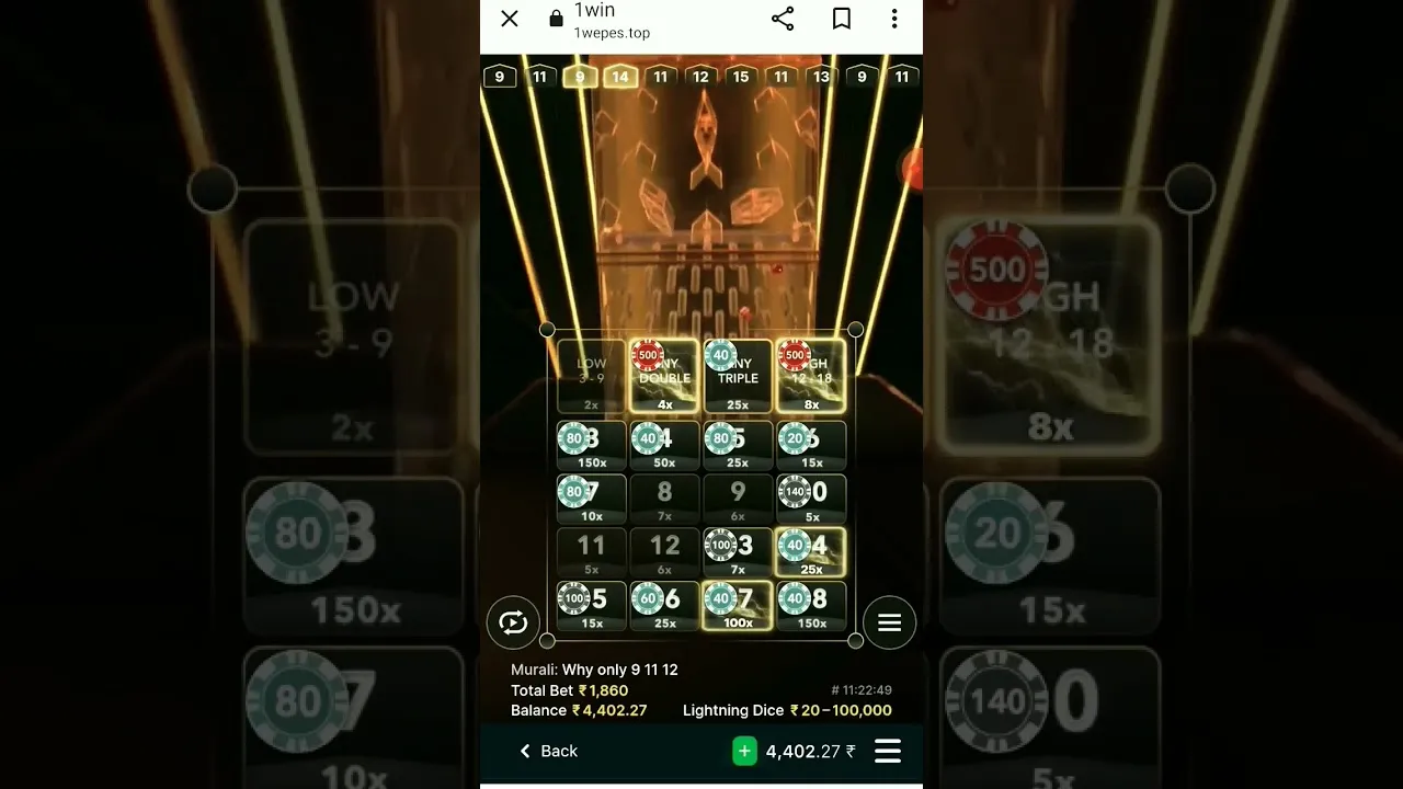 Lightning Dice: 100x Multiplier Electrifies the Win