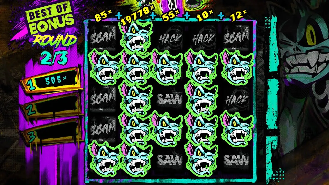 Hacksaw Gaming Panic 2 Mad 20000x, 3 Super Bonuses