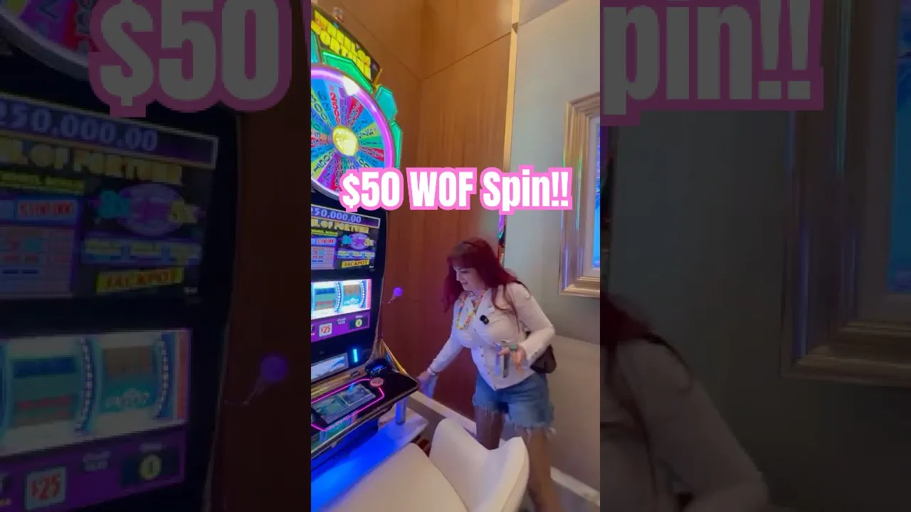 Wheel of Fortune: $25 Spin Leads to a HUGE Bonus Win!