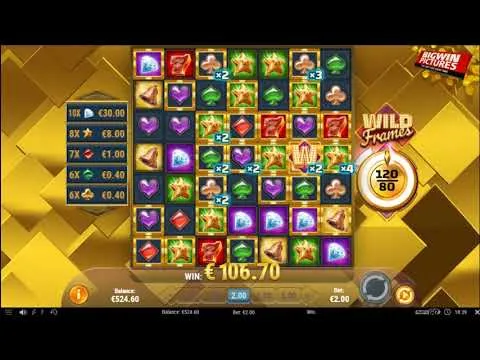 Wild Frames Insane Win Wilds: 7000x Payout Clip