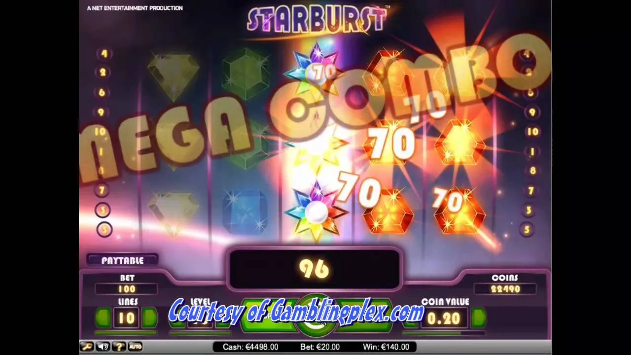 Starburst: Incredible Combo Leads to Massive NetEnt Win!