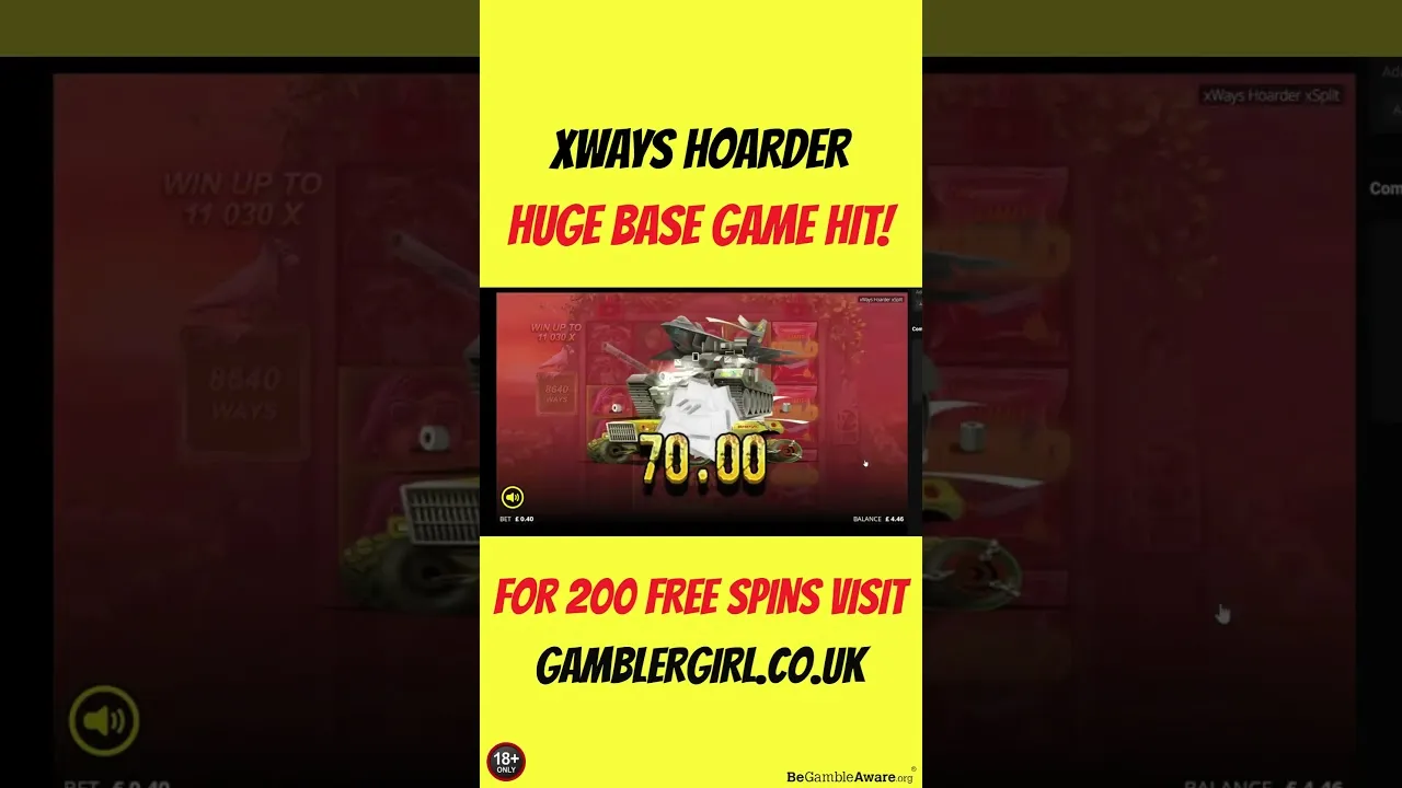 xWays Hoarder xSplit: 1080x Win on Nolimit City Slot!