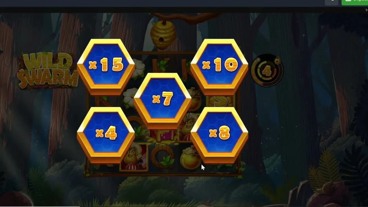 Wild Swarm: Epic Super Mega Win in Bonus Round (Push Gaming)!