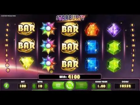 Starburst: Dazzling Gems & MEGA WIN on NetEnt's Classic!