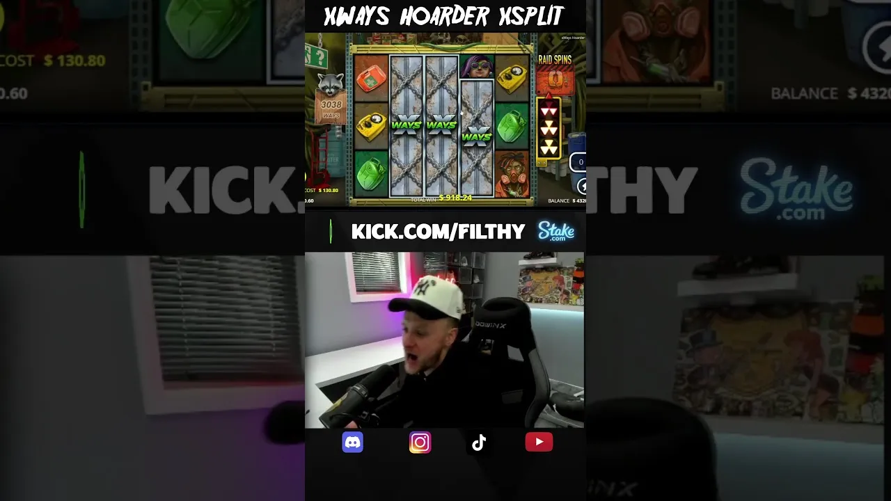 Xways Hoarder Xsplit Slot: Big Win by Nolimit City!