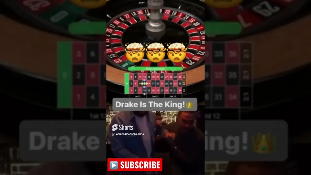Drake's $17,910,000 Roulette Jackpot Win: Wild Celebration!