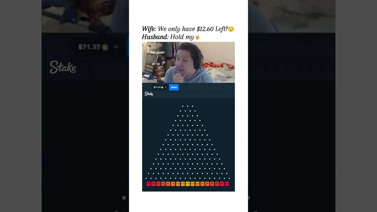 Plinko: Stake Player Lands a HUGE 1000x Multiplier!
