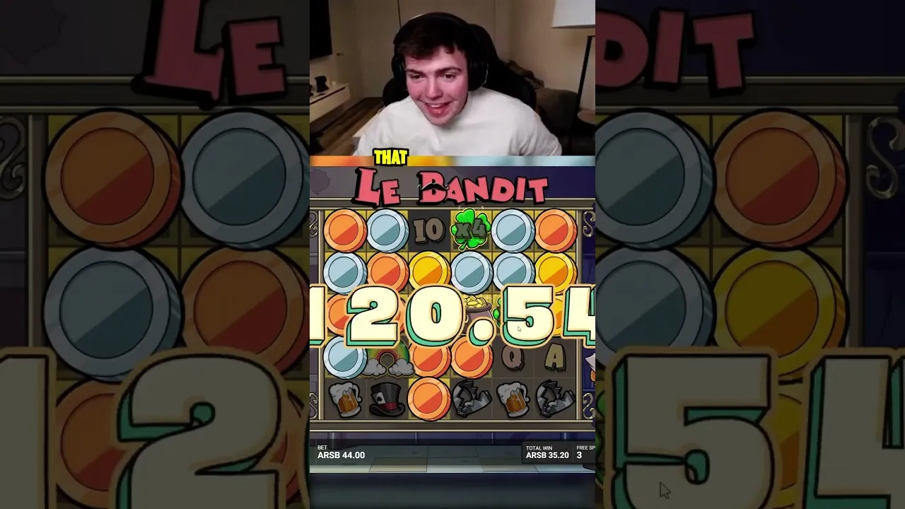 Le Bandit 9964x Max Win, 500x Coin Symbol Landing