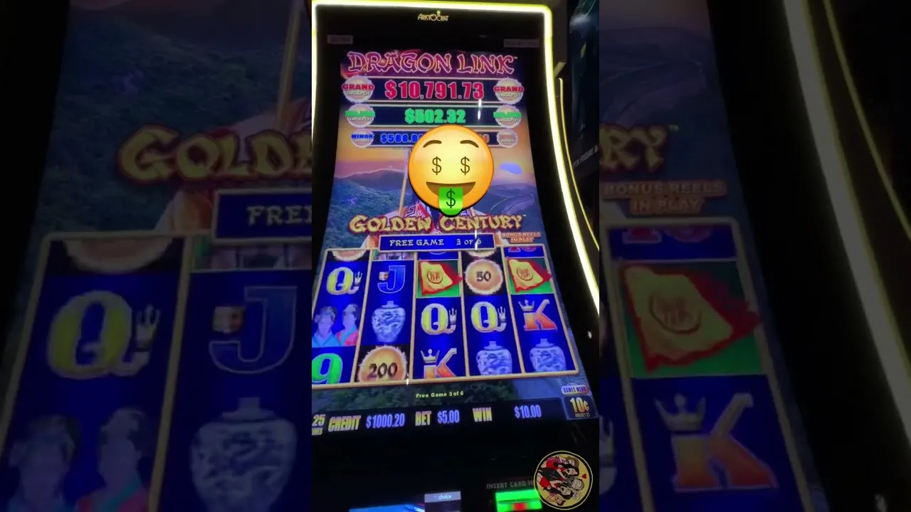 Dragon Link Golden Bonus: 6 Free Spins, 16.8x Win