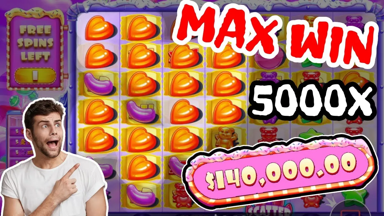 Sugar Rush: Sweet 5000x Win on Pragmatic Play Slot!