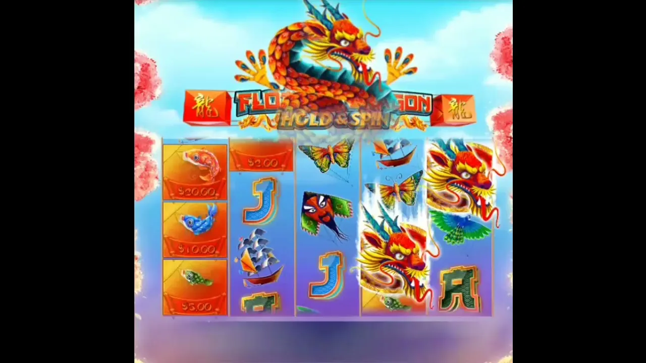Floating Dragon Slots Big Win: 5000x Multiplier