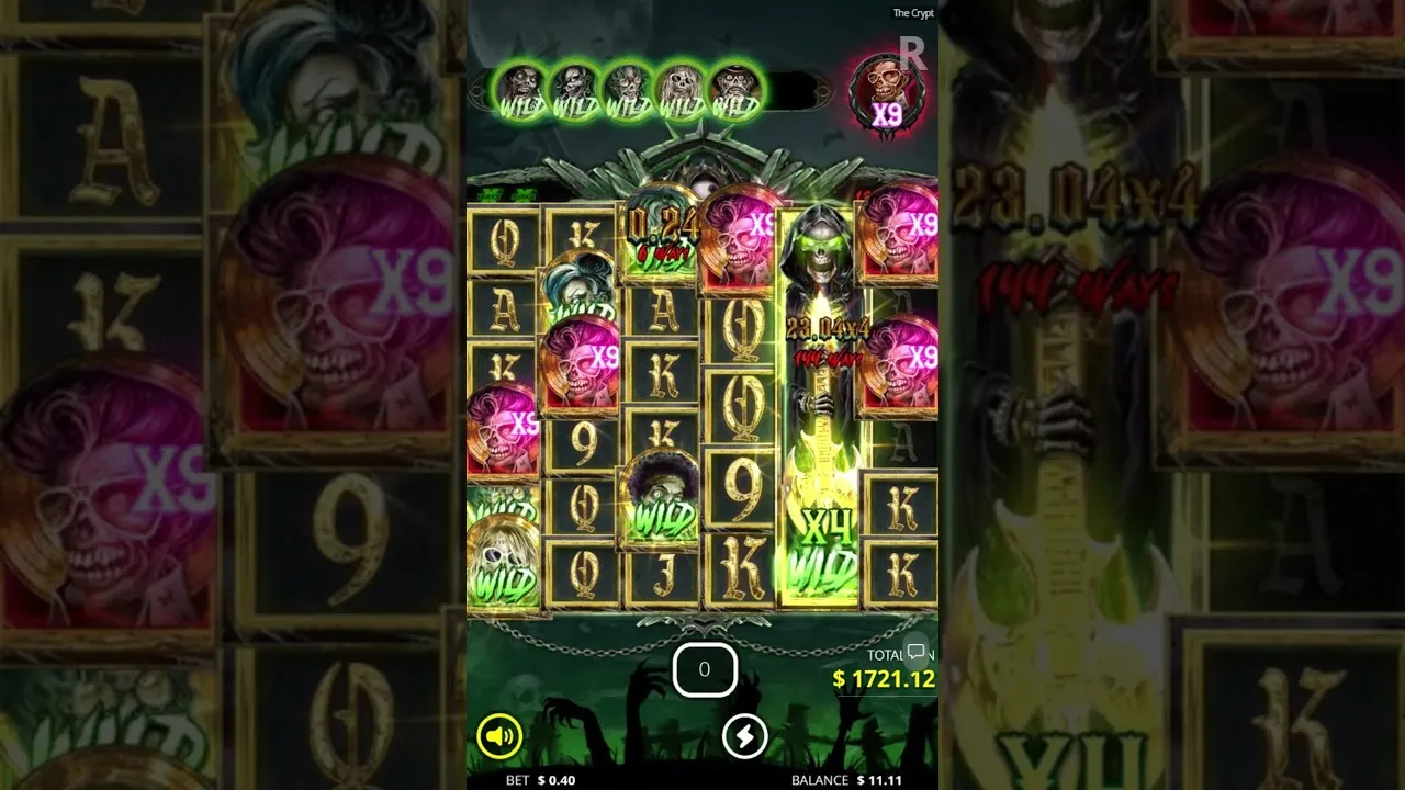 The Crypt: MASSIVE 27000x Win on Nolimit City Slot!