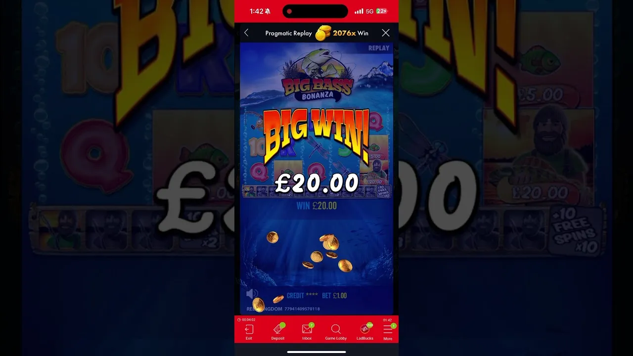 Big Bass Bonanza: HUGE 2076x Win on Pragmatic Play!