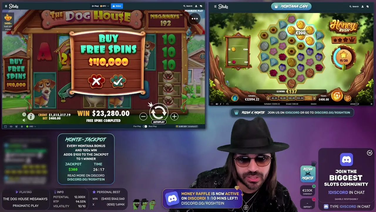 The Dog House Megaways: Bonus Buy Brings a Big Win!