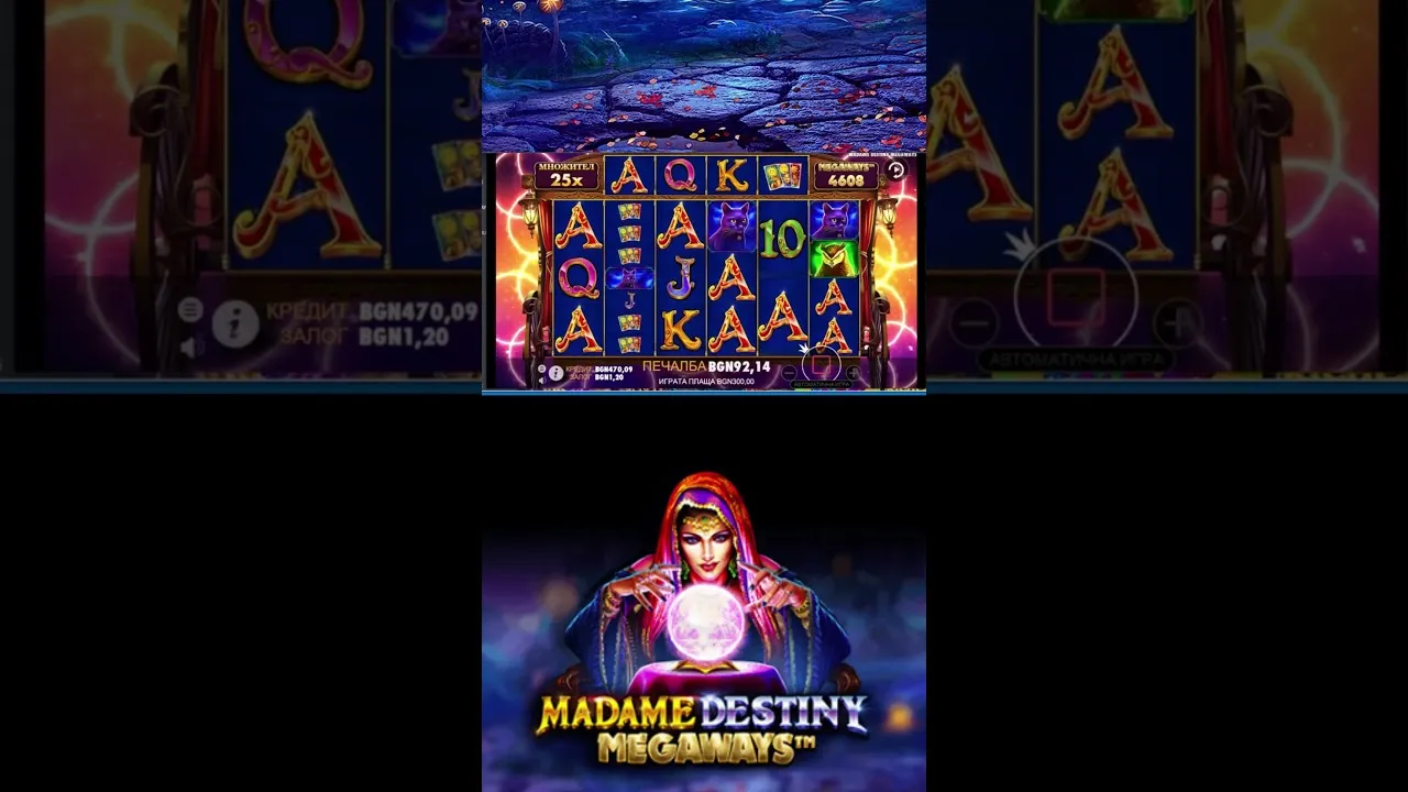 Madame Destiny Megaways 414x win on free spins