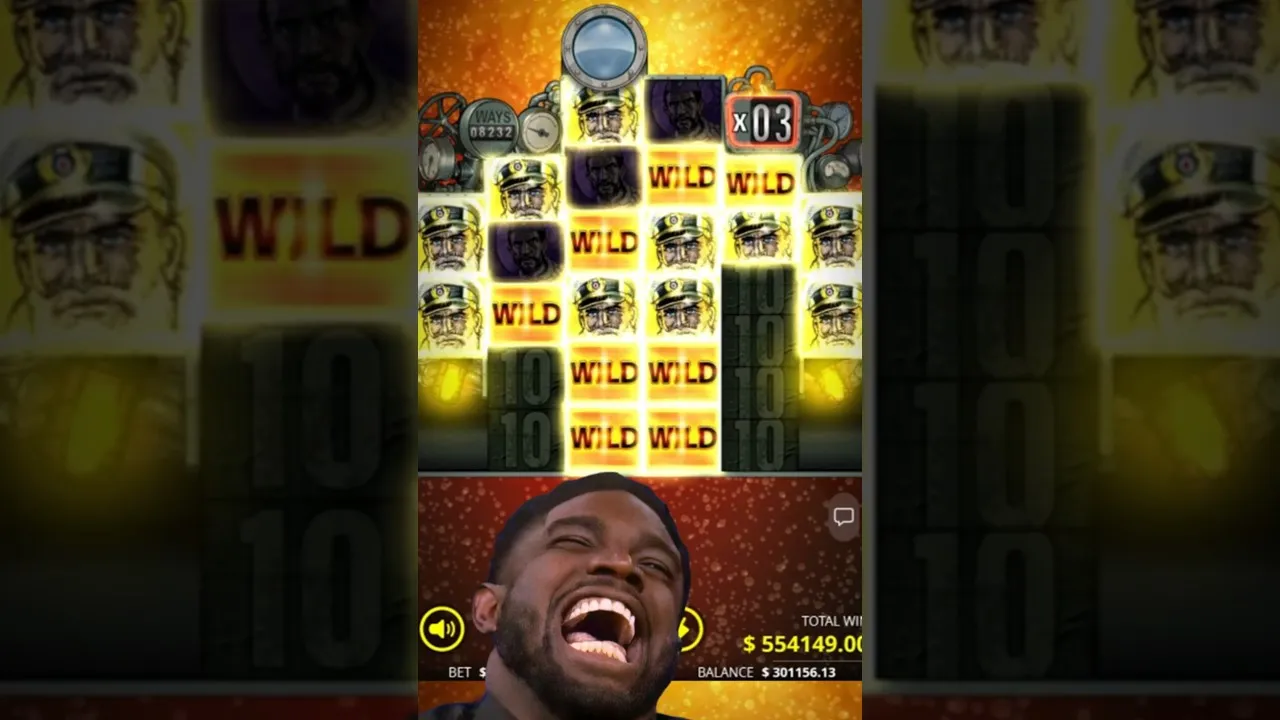 Das xBoot Slot: HUGE 47733x Win on Nolimit City's Submarine!