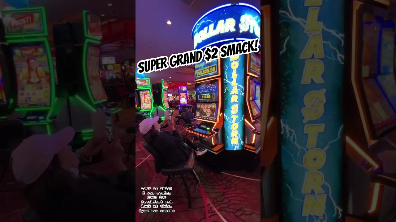 Dollar Storm: Yaamava Casino SUPER GRAND Jackpot Win!